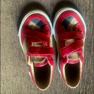 Toddler Burberry shoes